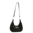 thumbnail image 5 of Bolso de hombro con lazo estilo occidental, sencillo y de moda, con diseño de corazón de niña dulce, 2025, de gran valor, 5 of 5