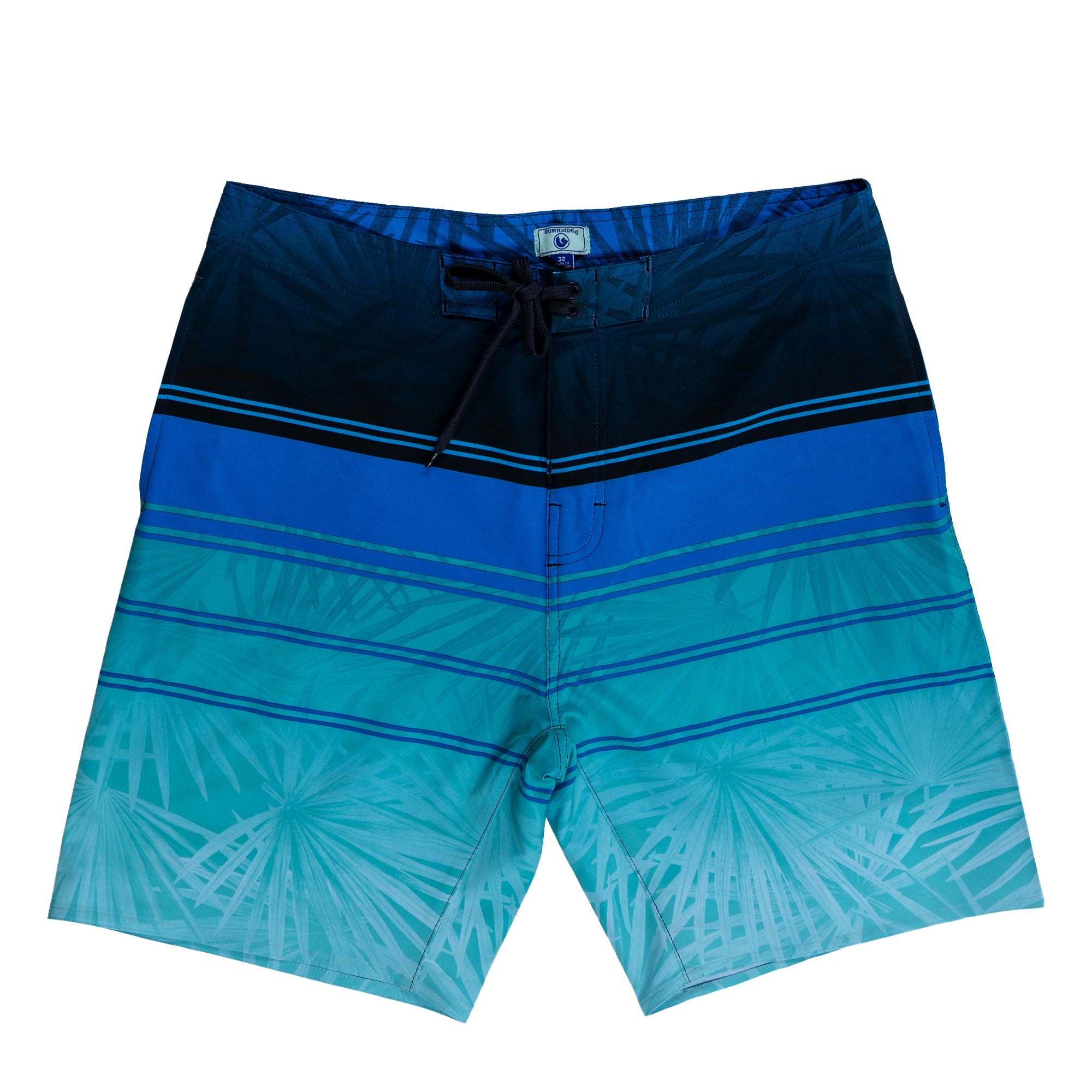 Burnside Men's Stretch Boardshorts, 9" Inseam, Sizes 30-38