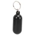 thumbnail image 5 of 5Pcs Plastic Floating Keychain Pill Shape Float Key Ring for Boating Fishing Kayak Surfing Sailing Outdoor Sports Black, 5 of 5