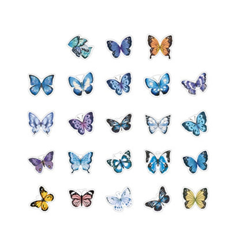 hgycpp 46 pieces box scrapbooking stickers set party invitation cards decor making material diy phone cases calendars stickers walmart com