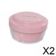 thumbnail image 1 of Estuches de baño para dentaduras postizas,Caja de baño para dentaduras postizas 3 en 1 para remojar el protector bucal,Cajas para dientes artificiales con cesta coladora,Caja de, 1 of 10