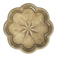 thumbnail image 5 of Home Square Scalloped Edge Accent Table in Antique Beige - Set of 2, 5 of 7