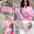 thumbnail image 3 of Feathers Fringe Ribbons,78.7Inx3.15-4.3In Wide Reusable Pink Clothes Accessories for Crafts,Latin,Wedding,Dress,DIY Decoration, 3 of 6