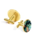 thumbnail image 3 of Sea Slug Stainless Steel Cufflink Set for Dress Shirts - for Formal Events, 3 of 6