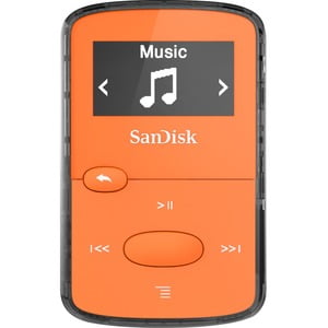 8GB SanDisk Clip Jam MP3 Player - Orange
