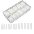 thumbnail image 2 of Salon False Nail Tips, 360pcs False Nail Tips DIY Nail Tips Extra Long  For UV Nail Manicure Study For Professional Nail Salons Nail Schools Home Natural, 2 of 8