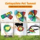 thumbnail image 4 of TúNeles y Tubos de Conejitos TúNel Plegable de 3 VíAs para Escondite de Animales PequeñOs, Juguetes para Conejos Enanos, Gatitos, 4 of 7