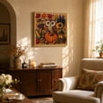 thumbnail image 5 of Halloween Fall Indoor Decor 9.84 Inch Special Shaped Diamond Art Painting Kit with Owl Pumpkin Scarecrow Castle for Home Living Room Entryway Wall Decor, 5 of 7