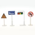 thumbnail image 4 of 18x Señales de Carretera de Simulación Juguete de Enseñanza de Conocimiento de Tráfico para Niñas - #a SM SunniMix Juguete Playset de señales de tráfico, 4 of 8