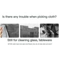 thumbnail image 3 of 3Pcs Kitchen Towels Set Fast Dry Glass Duster Kitchen Towels Rags Floor Car Bowl Washing Cloth Home Window Glass Duster, 3 of 8