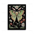 thumbnail image 1 of Pintura en lienzo de arte Retro, cuadro de insecto, murciélago, pavo real, pájaro, miel, abeja, polilla, camaleón, Possum, Rana, póster, imagen para habitación de niños, decoración de pared del hogar, 1 of 4