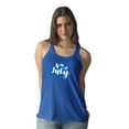 thumbnail image 2 of Fourth Of July Text Racerback Tank Women -Image by Shutterstock, Female x-Small, 2 of 4
