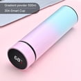 thumbnail image 3 of Taza inteligente de Acero inoxidable Baoblaze 500ML Azul rosado con pantalla táctil, 3 of 8