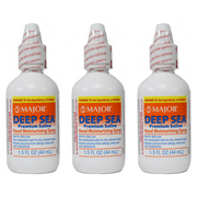 Major Deep Sea Saline Nasal Moisturizing Spray 1.5 oz. (Set of 3)