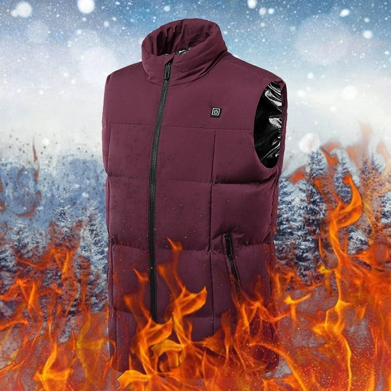 TOTO Jackets Coats For Women Crew Neck Short Sleeve Area 9 Heated Outdoor  Clothing For Riding Skiing Fishing Via Heated Coat 