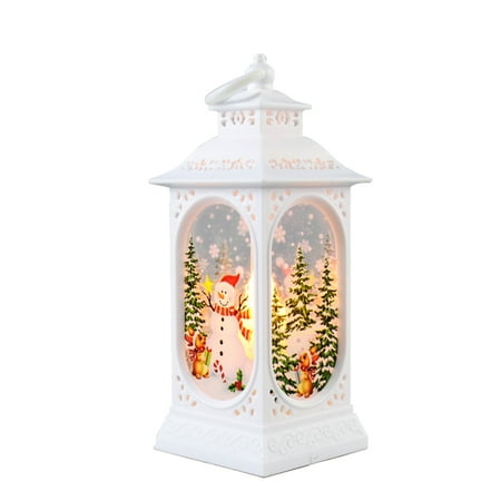 

Famure Night Light|Christmas Candle Lantern LED Holder Decor Night Light