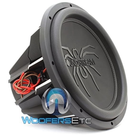 soundstream 2600w peak (1300w rms) 15" tarantula series dual 4-ohm car subwoofer