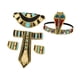thumbnail image 2 of Cinturón de traje egipcio,Disfraz de reina egipcia para adultos del Antiguo Egipto,Disfraz egipcio de lujo para mujer,hombre y adulto,Accesorios de vestuario Cinturón egipcio Collar, 2 of 8