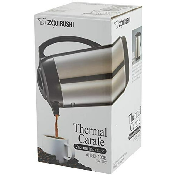Jarra Térmica Zojirushi de 1.0L de Acero Inoxidable Pulido - Hecha en Japón Zojirushi Ver descripción