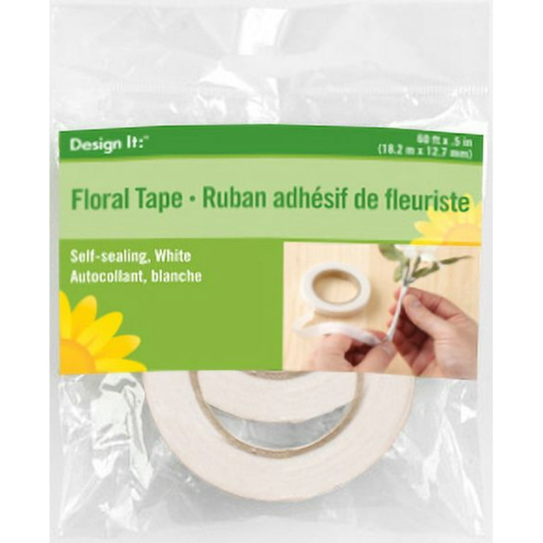 Self Adhesive Floral Tape - Off White