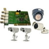 Q-See QSPDVR4CM - DVR PCI card + camera(s) - 4 channels - 4 camera(s) - CMOS