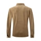 thumbnail image 4 of Blusa y camisa de manga larga con cuello vuelto para hombre, de gamuza, con solapa, botones y bolsillo, informal, de manga larga, sin capucha, para hombre, 4 of 8