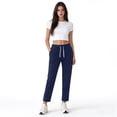 thumbnail image 3 of Diufon Sweatpants for Women Straight Leg Elastic Waist Drawstring Lounge Pants with Pockets Athletic Joggers, 3 of 10