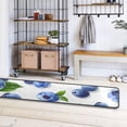 thumbnail image 6 of Blueberries in White Runner Rug Ares Rug Non-Slip Laundry Rug 72×24 inch Soft Washable for Bedroom Bathroom Kitchen Living Room, 6 of 6