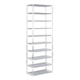 thumbnail image 1 of SalonMore 10 Tier Shoe Rack Space Saving Stand Cabinet Storage Organizer,Black, 1 of 8