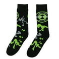 thumbnail image 6 of Ben 10 Socks Goop and Omnitrix Designs Adult Mid-Calf Crew Socks 2 Pairs, 6 of 6
