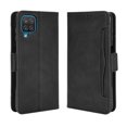 thumbnail image 1 of Case for Samsung Galaxy M32 Cover Adjustable Detachable Card Holder Magnetic closure Leather Wallet Case - Black, 1 of 5