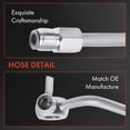 thumbnail image 5 of A-Premium Power Steering Hose Pressure Hose Line Assembly Compatible with Toyota Tacoma 2000-2004 L4 2.7L 4WD Manual Trans. Pump To Gear/Rack Pinion, 5 of 8