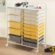 thumbnail image 2 of Carrito de almacenamiento rodante COSTWAY con 15 cajones y ruedas bloqueables, 2 of 7