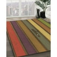 thumbnail image 3 of Ahgly Company Machine Washable Indoor Rectangle Transitional Dark Golden Rod Brown Area Rugs, 2' x 4', 3 of 7