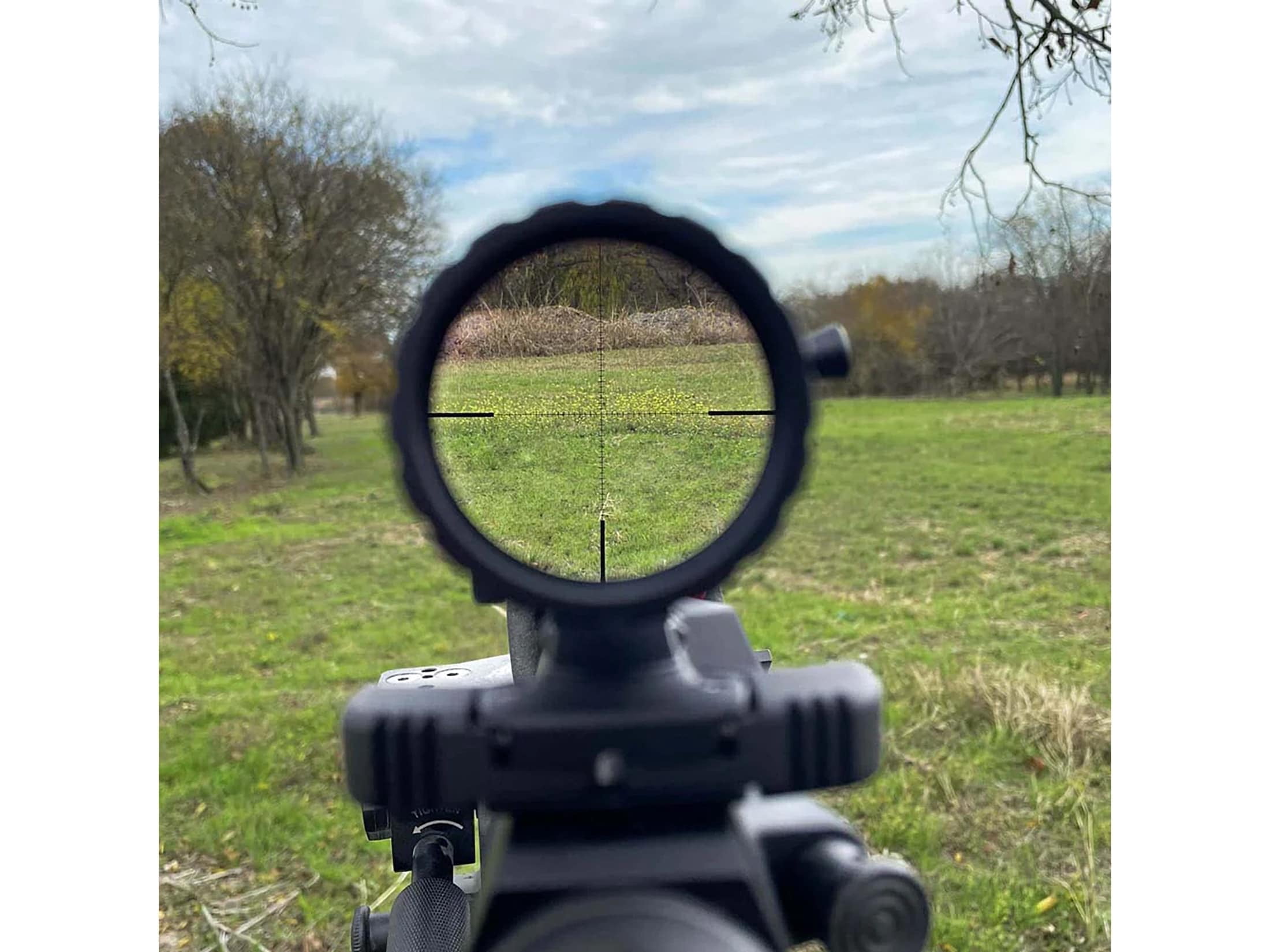 Firefield RapidStrike Rifle Scope 3-12x 40mm Mil Hash Reticle Matte Black
