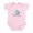 Petal Pink, variant on CafePress - Stork Baby Greece USA Infant Bodysuit - Baby Light Bodysuit, Size Newborn - 24 Months