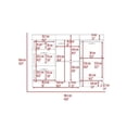 thumbnail image 6 of Grecia Kitchen Base Cabinet,Three Drawers, Two Internal Shelves White / Dark Walnut, 6 of 7