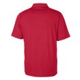 thumbnail image 3 of Men's Cutter & Buck Red Georgia Bulldogs Alumni Logo Forge DryTec Pencil Stripe Stretch Polo, 3 of 3