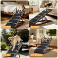 thumbnail image 5 of VENTOPYR Wooden Pet Ramp,Adjustable Height 37.2''Dog Ramp Supports up to 200LBS, 5 of 6