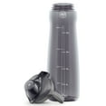 thumbnail image 4 of Pogo BPA-Free 40 oz Solid Print Gray Plastic Water Bottle with Flip-Top Lid, 4 of 8