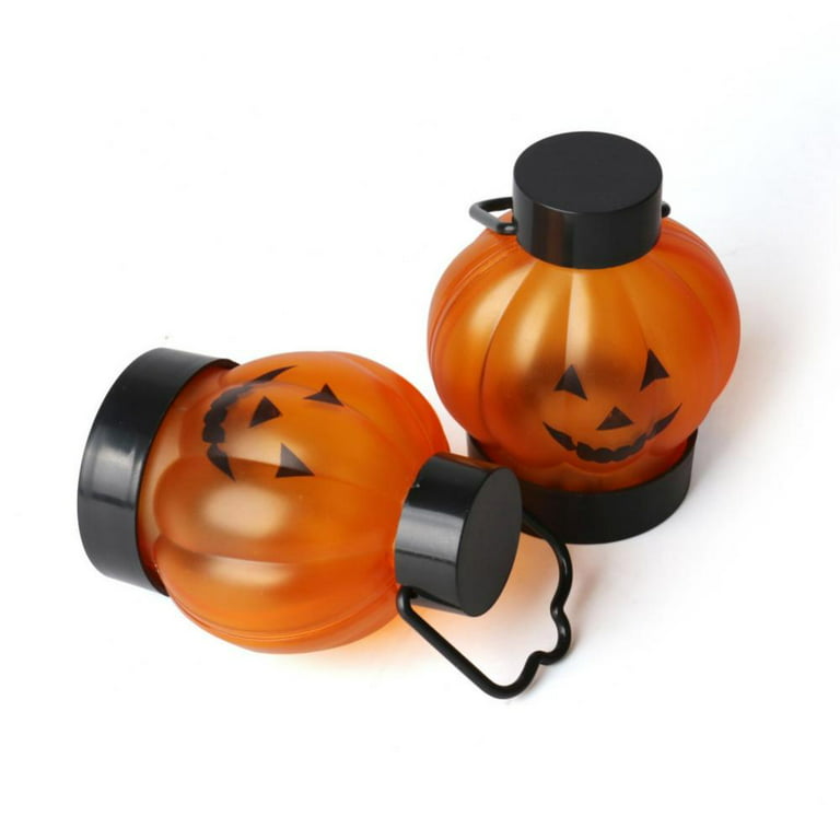Jack-O'-Lantern Light-Up Mini Lantern Halloween Decorations