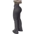 thumbnail image 5 of Avtoify Casual Pants for Women High Waisted Flared Jeans Slim Stretch Pockets Denim, 5 of 10