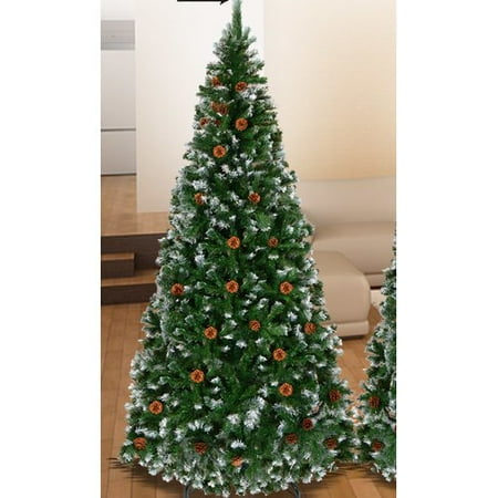 The Holiday Aisle Snow Tipped 6' Green Pine Artificial Christmas The Holiday Aisle Snow Tipped 6' Green Pine Artificial Christmas Tree - Walmart.com - The Holiday Aisle Snow Tipped 6' Green Pine Artificial Christmas