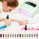 thumbnail image 1 of Lámpara De Curado De Gel Para Uñas, Luz De Esmalte Para Secador De Uñas, 4 Tiempos Para Salones De Uñas, 1 of 7