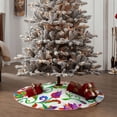 thumbnail image 6 of Bingfone Christmas Tree Skirt Mat Christmas Decoration Interior 36"-Paisley, 6 of 8