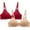 Red, variant on Tbopshirt Wirefree Bras for Women,Adjustable Shoulder Straps Women Bras 2pcs Women's Bra Soild Underwear Bra Everyday Small Cup Underwear