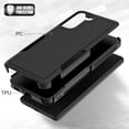 thumbnail image 5 of for Samsung Galaxy S21 Plus Case: Dual Layer Protective Heavy Duty Cell Phone Cover Shockproof Rugged with Screen Protector - Military Protection Bumper Tough - Samsung Galaxy S21+ Plus 5G, Black, 5 of 9