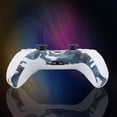 thumbnail image 4 of PS5 Controller Replacement Shell,DIY Shell Decorative Strip for PS5 Dualsense Controller (Camouflage Blue), 4 of 7