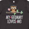 thumbnail image 4 of Inktastic My Grammy Loves Me Owl Youth T-Shirt, 4 of 5