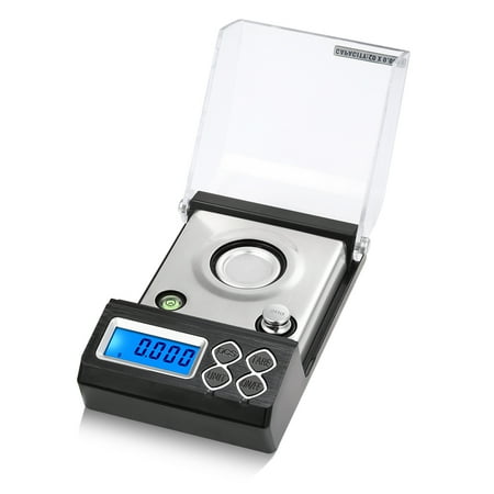 High Precision Professional Digital Milligram Scale 20g/0.001g Mini Electronic Balance Powder Scale Gold Jewelry Carat Scale Digital Weight with Calibration Weight Tweezer and Weighing (Best Gun Powder Scale)